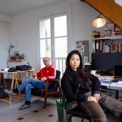 Douna Lim und Théo Pesso