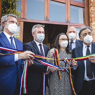 Eröffnung von Kultur Ensemble Palermo in den Cantieri Culturali alla Zisa, 14. Juni 2021