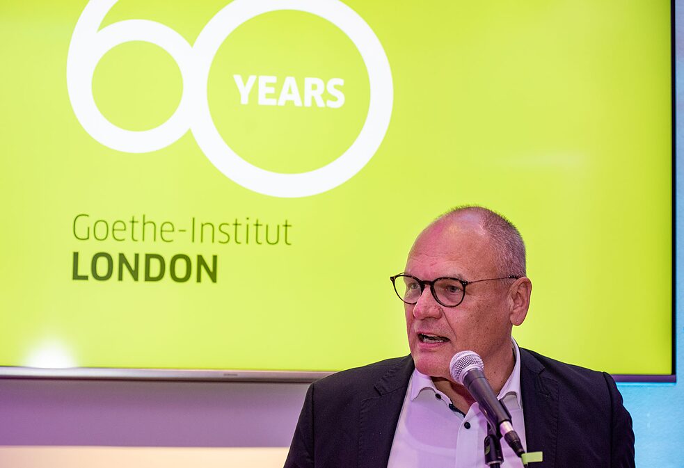Johannes Ebert, Secretary General of the Goethe-Institut