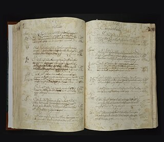 Libro Banguê número 6, nº 1261, documenta el transporte de esclavos y personas necesitadas que murieron entre 1764 y 1772. Propiedad de la Santa Casa de Misericordia da Bahía