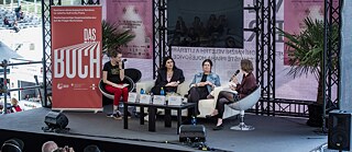 Německojazyčný literární program "Das Buch" na veletrhu Svět knihy Praha. Německojazyčný literární program "Das Buch" na veletrhu Svět knihy Praha.