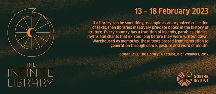 The Infinite Library / Website Banner