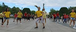Flashmob "Deutsch macht Spass!"